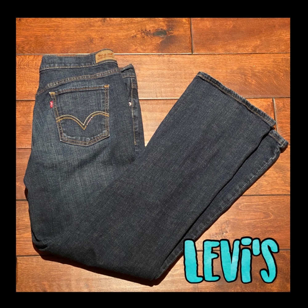 Levi’s 515 Boot it Levis dark denim jeans